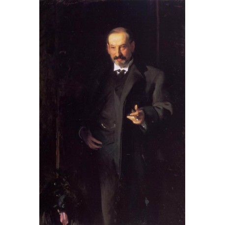 Asher Wertheimer, 1898 by John Singer Sargent - Art gallery oil...