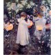 Carnation Lily Lily Rose 1885-86 by John Singer Sargent - Art gallery oil painting reproductions