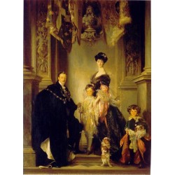 Duke of Marlborough Family 1905 by John Singer Sargent - Art...