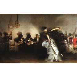 El Jaleo 1882 by John Singer Sargent - Art gallery oil painting...