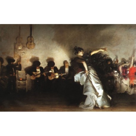 El Jaleo 1882 by John Singer Sargent Oil Painting