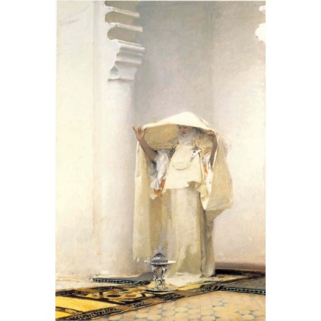 Fumée d'Ambre Gris 1880 by John Singer Sargent - Art gallery oil painting reproductions