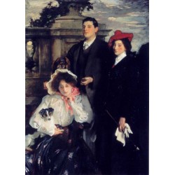 Hylda, Almina and Conway, Children of Asher Wertheimer 1905 by...