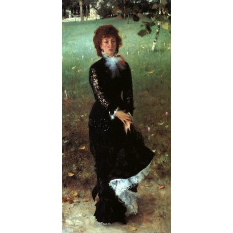 Madame Edouard Pailleron 1879 by John Singer Sargent - Art gallery oil painting reproductions