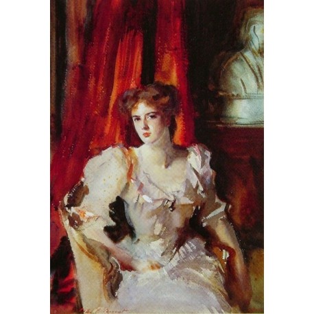 Miss Eden 1905 by John Singer Sargent - Art gallery oil painting reproductions