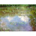 Water Lilies Clouds by Claude Oscar Monet - Art gallery oil...