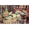 Muddy Alligators 1917 by John Singer Sargent - Art gallery oil...