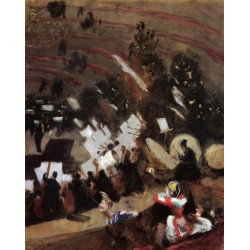 Rehearsal of the Pas de Loup Orchestra 1878 by John Singer Sargent...