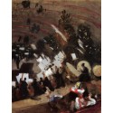 Rehearsal of the Pas de Loup Orchestra 1878 by John Singer Sargent...