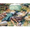 Siesta 1907 by John Singer Sargent - Art gallery oil painting...
