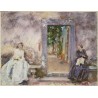 The Garden Wall 1910 by John Singer Sargent - Art gallery oil...