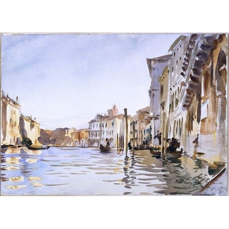 The Grand Canal Venice 2, 1902 by John Singer Sargent - Art gallery oil painting reproductions