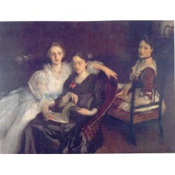 The Misses Vickers 1884 by John Singer Sargent - Art gallery oil painting reproductions