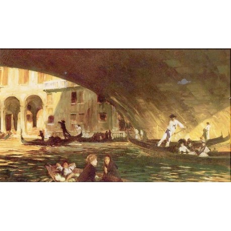 The Rialto Venice 1911 by John Singer Sargent - Art gallery oil painting reproductions