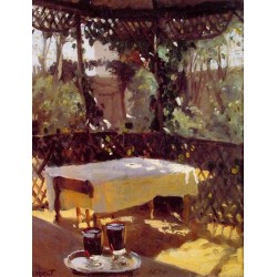 Wineglasses 1875 by John Singer Sargent - Art gallery oil painting reproductions