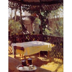 Wineglasses 1875 by John Singer Sargent - Art gallery oil painting...