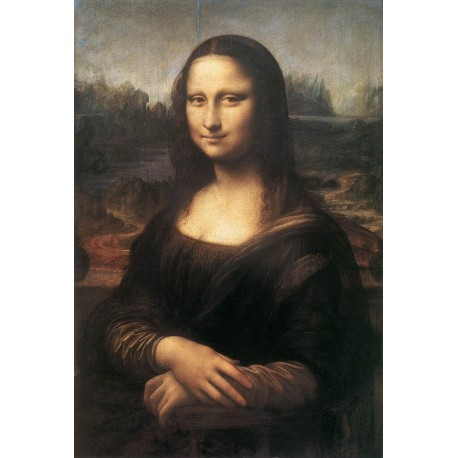 Mona Lisa La Gioconda by Leonardo Da Vinci-Art gallery oil...