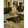 Absinthe by Edgar Degas-Art gallery oil painting reproductions