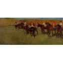 At the Races Before the Start by Edgar Degas-Art gallery oil...