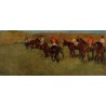 At the Races Before the Start by Edgar Degas-Art gallery oil...