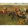 At the Races - Gentlemen Jockeys by Edgar Degas- Art gallery oil painting reproductions