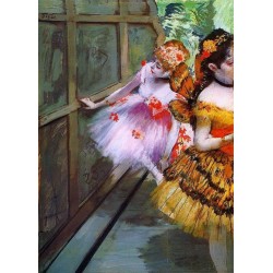 Ballet Dancers in Butterfly Costumes detail by Edgar Degas- Art gallery oil painting reproductions