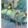Ballet Dancers in the Wings by Edgar Degas- Art gallery oil...
