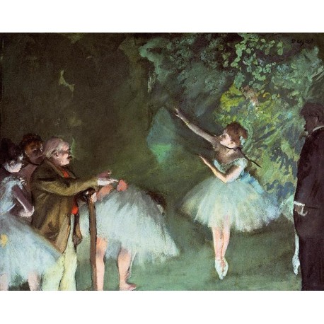 Ballet Rehearsal by Edgar Degas- Art gallery oil painting reproductions