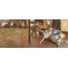 Ballet Rehearsal 1891 by Edgar Degas-Art gallery oil painting...