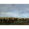 Before the Race I by Edgar Degas - Art gallery oil painting...