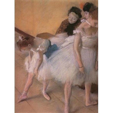 Before the Rehearsal by Edgar Degas - Art gallery oil painting...