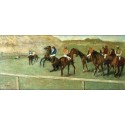 Before the Start I by Edgar Degas - Art gallery oil painting...