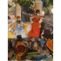 Café Concert at Les Ambassadeurs by Edgar Degas - Art gallery oil...
