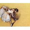 Dancer Adjusting Her Slipper by Edgar Degas - Art gallery oil...
