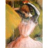 Dancer Arranging Her Hair by Edgar Degas - Art gallery oil...