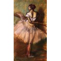 Dancer at the Barre II by Edgar Degas - Art gallery oil painting...