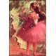 Dancer in a Rose Dress by Edgar Degas - Art gallery oil painting reproductions