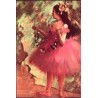 Dancer in a Rose Dress by Edgar Degas - Art gallery oil painting...