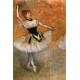 Dancer With A Tambourine by Edgar Degas - Art gallery oil painting reproductions