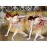 Dancers Bending Down by Edgar Degas - Art gallery oil painting...