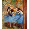 Dancers in Blue by Edgar Degas - Art gallery oil painting...