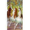 Dancers in Green by Edgar Degas - Art gallery oil painting...