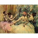 Dancers in the Wings by Edgar Degas - Art gallery oil painting...