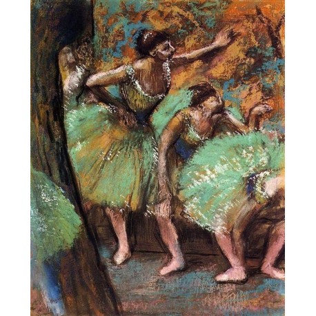 Dancers IV by Edgar Degas - Art gallery oil painting reproductions