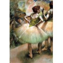 Dancers - Pink and Green I by Edgar Degas - Art gallery oil...