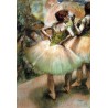 Dancers - Pink and Green I by Edgar Degas - Art gallery oil...