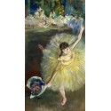 End of an Arabesque by Edgar Degas - Art gallery oil painting...