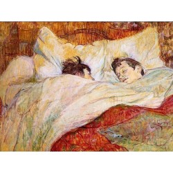 In Bed by Edgar Degas - Art gallery oil painting reproductions