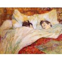 In Bed by Edgar Degas - Art gallery oil painting reproductions