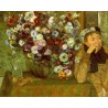 Madame Valpincon with Chrysanthemums by Edgar Degas - Art gallery...